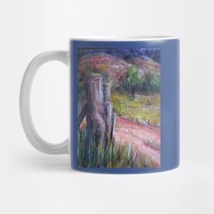 Fence Post in Flinders Ranges Mug